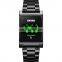 Popular Wristwatches Skmei 1869 Man Watch Electronic Gold Stainless Steel Led Digital Touch Watches