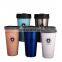 Wholesale 304 Stainless Steel Coffee Mug with Food Grade PP Handle Lid