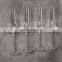 Space-saving Stemware Wall Storage Rack Clear Acrylic Champagne Flutes Holder