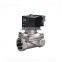 COVNA DN50 2 inch 2 Way 220V Normally Closed 304 Stainless Steel Low Pressure Water Solenoid Valve