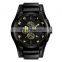 SKMEI 9165 Christmas Trend Design Quartz Watch Chronography Work Military Leather Watches Men Wrist Clock Relojes Hombre