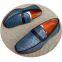 Genuine Full Shoes Ostrich Leather Cowhide Sole Hand-Sewn Slip-On Casual Men's Shoes Special Offer