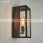 Hot Sale Products Garden Wall Light Simple Square Vintage Industrial IP65 Waterproof Wall Lamp
