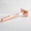 Kinghood Metal Matte Rose Gold Stainless Steel Custom Double Edge Safety Shaving Razor For Men