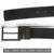Genuine plain Leather Belt With Reversible Buckle