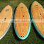 Wood veneer stand up paddle board/surfboard type wooden surfboard