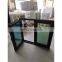 WEIKA Casement awning casement  tilt-turn window aluminum black frame double glass windows