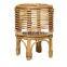 Best Price Rattan Plant Stand High Quality Wicker Flower Pot Holder Basket Cheap Wholesale Vietnam Supplier