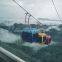 Pulsating Aerial Ropeway