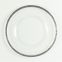 13-inch Clear Glass Round Hammered Charger Plates With Rose Gold Rimmed for Weddings Churches Restaurants and Events