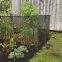 Tree Guard Black Plastic Reinforced Net Garden Plants Protection Barrier Fence Against Rabbits Chew-Proof Net