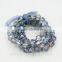 Handmade Multilayer Colorful Glass Bead With Ribbon Fashion Bracelet