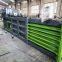 Semi Auto Hydraulic Power Horizontal Waste Carton Baler Stainless Steel Baler Horizontal Baler Machine