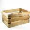 Vintage Chic Wooden Storage Crate Vegetable Fruit Box Country Kitchen