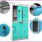 Metal School Locker Furniture Type CE Certified Key Lock Metal Locker School Employee Locker