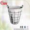 set of 3 metal wire laundry basket, wire crafts shapes