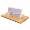 New 2016 product idea bamboo material cell phone holder business name card holder