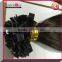 100% Indian cheap virgin remy human keratin hair extension pr-bonded flat tip keratin tipped human hair extension