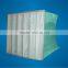Synthetic fiber pocket filter for second stage gas turbine