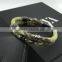 2016 genuine customize genuine luxury python man bracelet for man gift