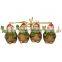 ceramic christmas ornaments santa claus craft