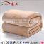 100% flannel fleece electric blanket with heating element