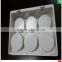 480*320*50mm PS plastic display promotion tray for tea factory custom