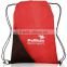 polyester drawstring backpack with mesh