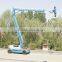 working platform construction building 15m boom trailer articulating boom lift