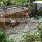 The architectural beauty of a covered pergola