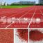 rubber running track surface and field material