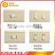 High quality American style single/double control 250V wall chargers