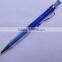 nice pen with transparent red color,ballpoint pen retractable office,2015 ball pen