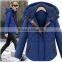 2014 winter fashion women's large size thick cotton-padded jacket