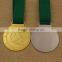 Good quality blank gold silver bronze sports medals from China