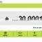 200g/0.1mg internal calibration touch screen high precision electronic balance