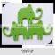 Elephant plastic button for kid handicraft making,kid clothes