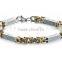 Classic 316L Stainless Steel Bracelet with Totem Pattern Etching for Men