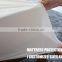 Fitted open bottom plastic washable breathable waterproof bed sheet antidust cover
