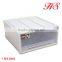 wholesale makeup organizer transparent chest of drawers plastic storage drawers shoe box