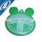 pet PVC Reflective safety key accessories & animal shape