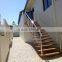 mono stringer steel staircase manufactured with stainless steel rod balustrade                        
                                                Quality Choice