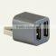 Cute USB Mini 2-Port USB 2.0 Hub Splitter