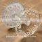 Heart shape container, makeup brush holder, writing brush display stand acrylic