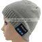HD Stereo Bluetooth 4.1 Wireless Smart Beanie Headset Musical Knit Headphone Speaker Hat Speakerphone Cap,built-in Mic