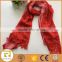 Wholesale 100% Polyester stars printed fringed shawl scarf