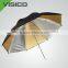 Photographic Photo Studio Lighting Flash Gold Silver Photo Reversible Umbrella