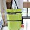 Waterproof 600D Oxford Foldable Trolley Shopping Bag Super capacity