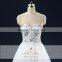 ASAW03 Heavy Crystals Beaded Ball Gown Bridal Dresses Floor Length Cap Sleeve Ruffled Wedding Dresses Plus Size