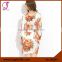 FUNG 3002 New Floral Womens Silk Robes